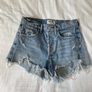 AGOLDE Parker Vintage Cut Off Shorts Sz 23